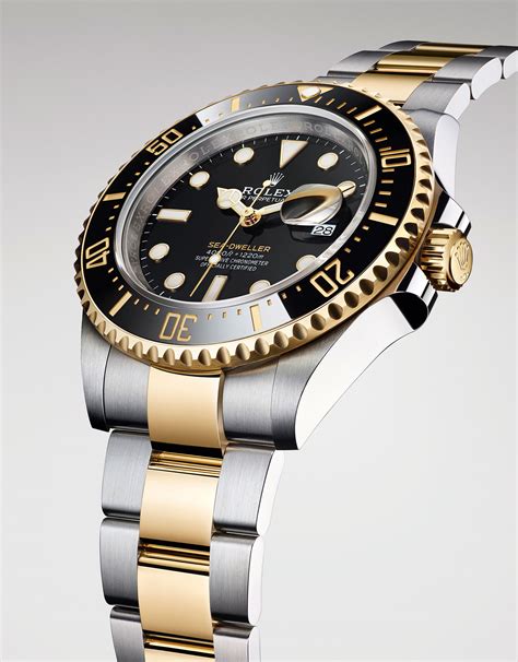 Rolex two tone gold